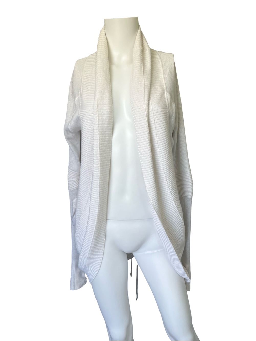 Lululemon Transformation Wrap Open Front Cardigan Sweater Knit Womens Size 4